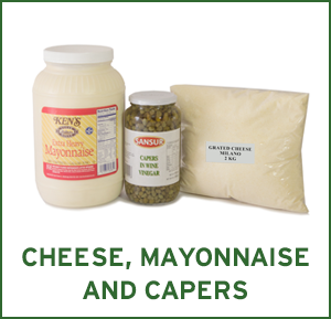 CHEESE, MAYONNAISE AND CAPERS THUMBNAIL