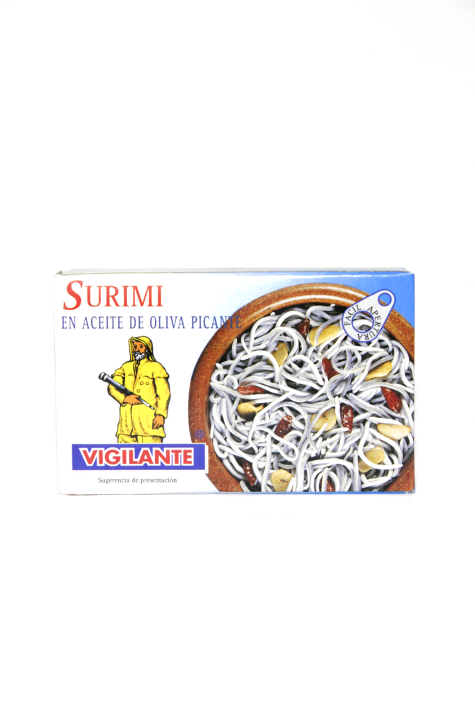 110g Tin - ANGULAS (SURIMI) IN OLIVE OIL